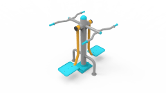 Ciftli Yan Salinim Aleti KLF-09 | Dış Mekan Spor Aletleri | Erse Kent Mobilyaları